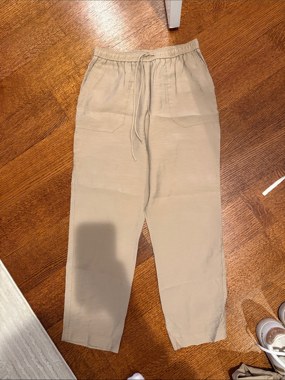 Zara lightweight tan pants